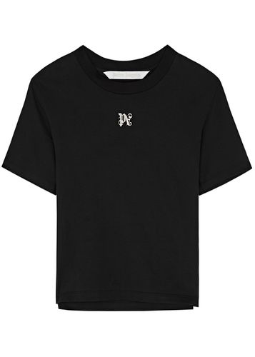 Logo-embroidered Cotton T-shirt - - Xxs (UK4 / Xxs) - Palm Angels - Modalova