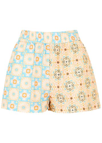 Elissa Printed Cotton-blend Shorts - - 14 (UK14 / L) - Never Fully Dressed - Modalova