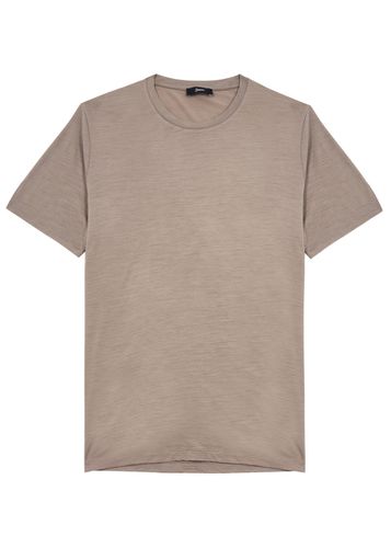 Herno Wool T-shirt - Beige - Herno - Modalova