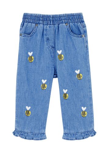 Kids Bumblebee Printed Chambray Trousers - - 18 Months (18 Months) - Stella McCartney - Modalova
