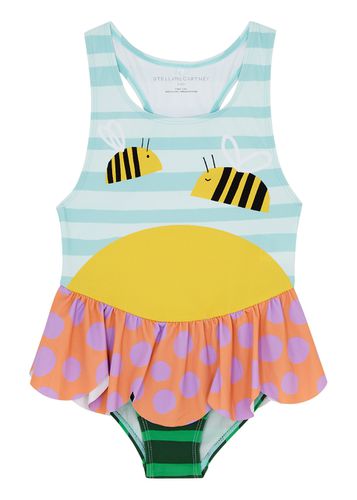 Kids Bumblebee Printed Swimsuit (4-10 Years) - - 06YR (6 Years) - Stella McCartney - Modalova