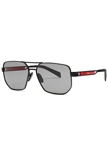 Aviator-style Sunglasses - Prada Linea Rossa - Modalova
