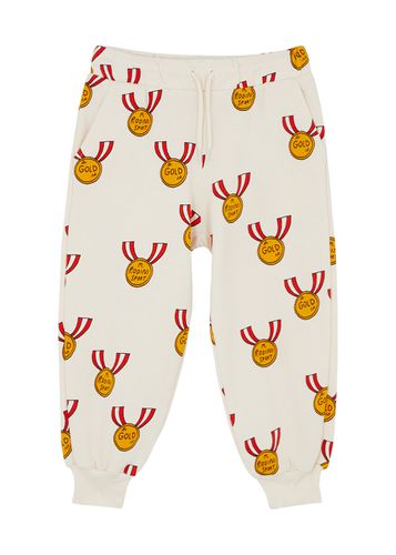 Kids Medal Printed Cotton Sweatpants - - 104/110 (4 Years) - MINI RODINI - Modalova