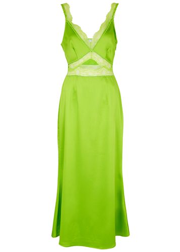 Mimi Lace-trimmed Satin Maxi Dress - - 12 (UK12 / M) - Never Fully Dressed - Modalova