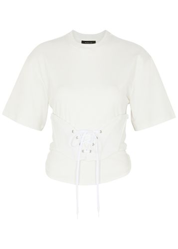 Cotton Corset T-shirt - - XS (UK6 / XS) - Mugler - Modalova