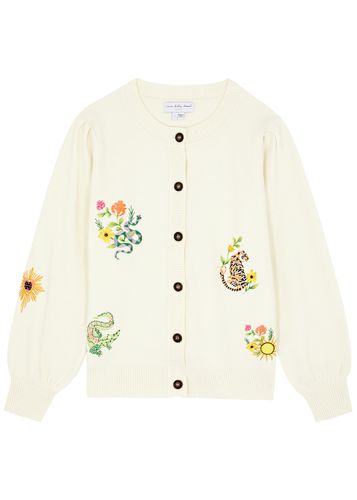Embroidered Knitted Cardigan - - L (UK14 / L) - Never Fully Dressed - Modalova