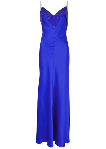 Vivienne Crystal-embellished Satin Maxi Dress - - L (UK14 / L) - NUE STUDIO - Modalova