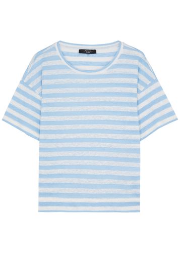 Falla Striped Linen T-shirt - - M (UK12 / M) - Max Mara Weekend - Modalova