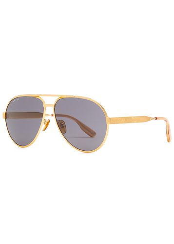 Aviator-style Sunglasses - Gucci - Modalova