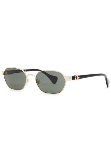 Oval-frame Sunglasses - Gucci - Modalova