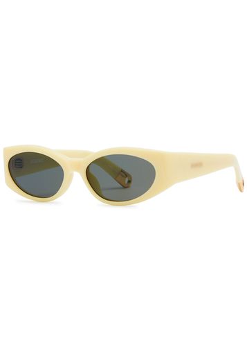 Les Lunettes Ovalo Oval-frame Sunglasses - Jacquemus - Modalova