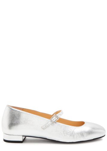 Por Do Sol Metallic Leather Ballet Flats - - 39 (IT39/ UK6) - Alohas - Modalova