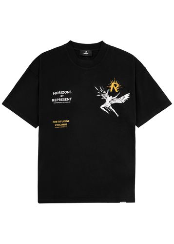 Icarus Printed Cotton T-shirt - Represent - Modalova