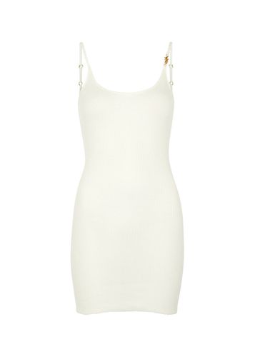 Logo Ribbed Cotton-blend Mini Dress - - M/L (UK14 / L) - Amiri - Modalova