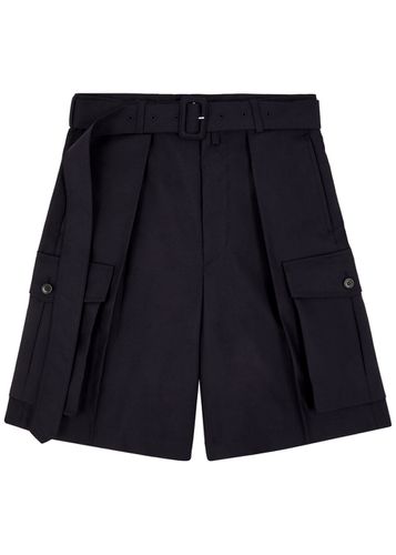 Piers Belted Wool Shorts - - 48 (IT48 / M) - Dries Van Noten - Modalova