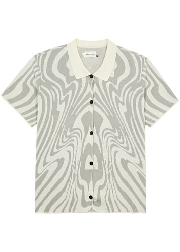 Dazed Intarsia Cotton Shirt - - M - Honor The Gift - Modalova