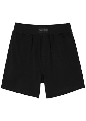 Logo Stretch-cotton Shorts - - L - Calvin klein - Modalova