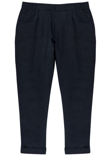 Tapered Linen Trousers - - XL - CHE - Modalova