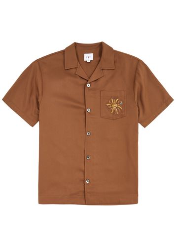 Breeze Logo-embroidered Twill Shirt - - L - CHE - Modalova