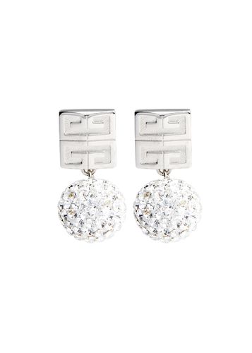 G Crystal-embellished Drop Earrings - Givenchy - Modalova