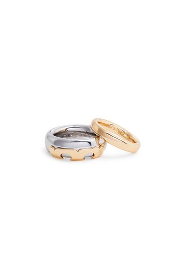 Essential 18kt Gold and -plated Ring - set of two - Tory Burch - Modalova