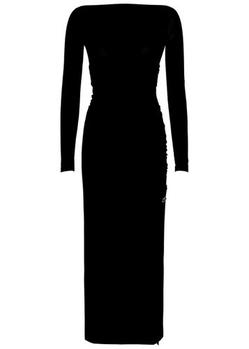 Ruched Off-the-shoulder Jersey Maxi Dress - - XS (UK6 / XS) - Courrèges - Modalova