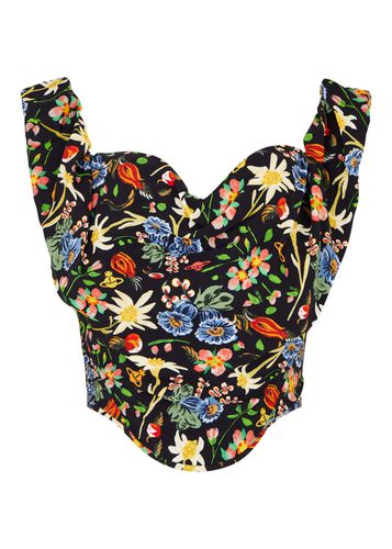 Sunday Floral-print Corset top - - 38 (UK6 / XS) - Vivienne Westwood - Modalova