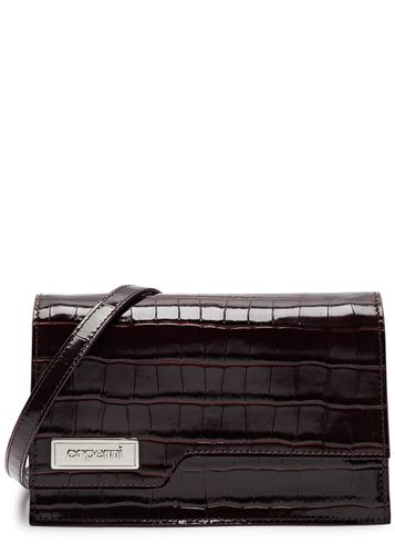 Folder Mini Crocodile-effect Leather Cross-body bag - Coperni - Modalova