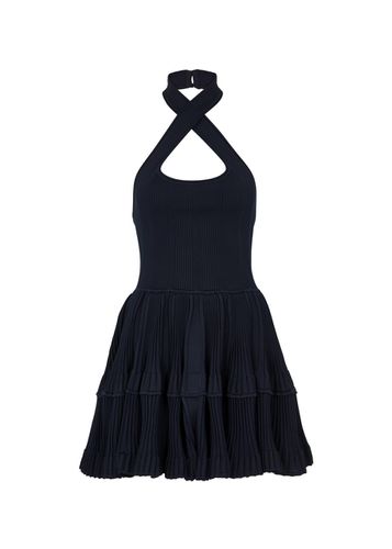 Alaïa Crinoline Ribbed Stretch-knit Mini Dress - - 34 (UK6 / XS) - ALAÏA - Modalova