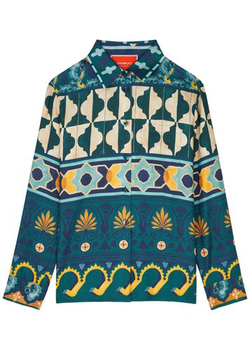Boy Printed Silk-twill Shirt - - S (UK8-10 / S) - LA DOUBLE J - Modalova
