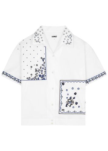 Wanda Embroidered Cotton-poplin Shirt - - M (UK12 / M) - YMC - Modalova