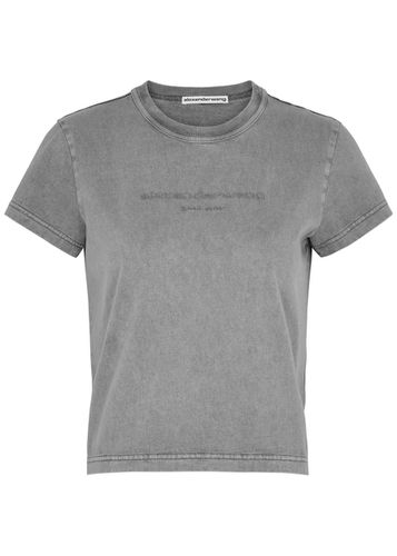 Logo-embossed Cotton T-shirt - - L (UK14 / L) - Alexander Wang - Modalova