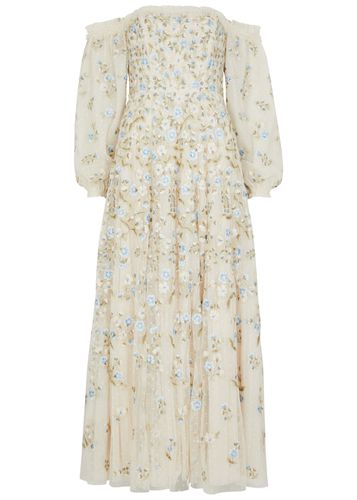 Needle & Thread Posy Pirouette Floral-embroidered Tulle Dress - - 12 (UK12 / M) - Needle&Thread - Modalova