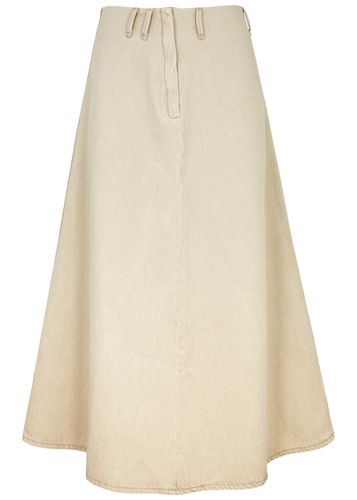 Carlas Denim Midi Skirt - - 42 (UK14 / L) - By malene birger - Modalova