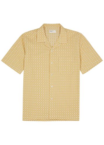 Road Patterned-jacquard Cotton Shirt - - L - Universal Works - Modalova