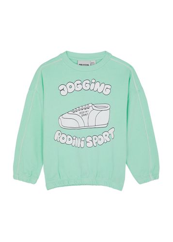 Kids Mr Jogging Printed Cotton Sweatshirt - - 104/110 (4 Years) - MINI RODINI - Modalova