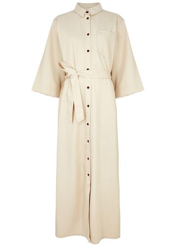 Beya Belted Denim Maxi Shirt Dress - - 38 (UK10 / S) - Skall Studio - Modalova