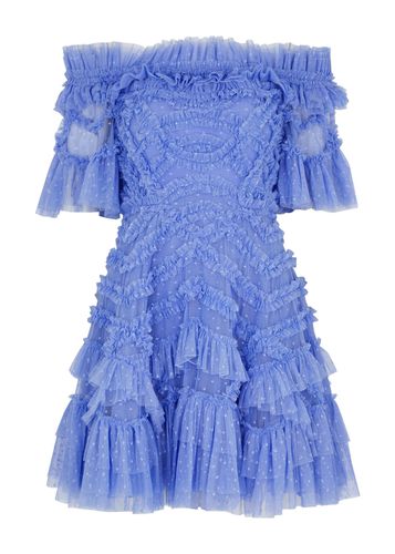 Needle & Thread Lana Ruffled Tulle Mini Dress - - 10 (UK10 / S) - Needle&Thread - Modalova