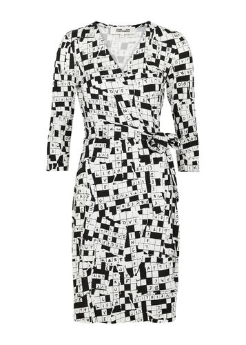 Julian Printed Silk-jersey Mini Wrap Dress - - L (UK14 / L) - Diane von Furstenberg - Modalova