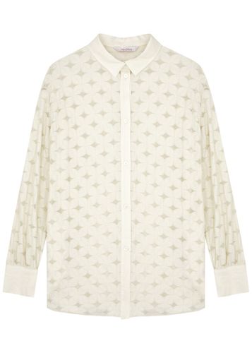 Ugola fil Coupé Cotton-blend Shirt - - S (UK8-10 / S) - Max Mara Leisure - Modalova