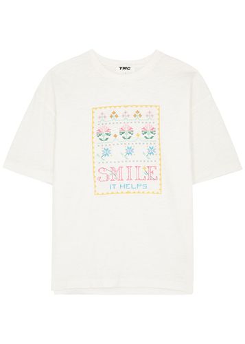Jordan Embroidered Cotton T-shirt - - S (UK8-10 / S) - YMC - Modalova