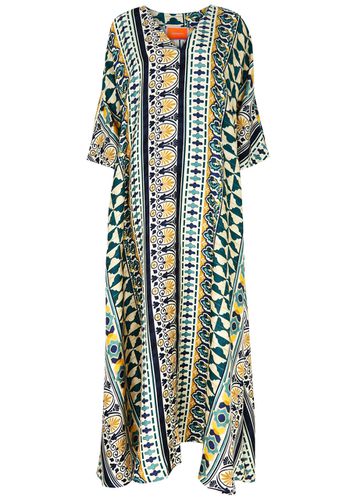 MuuMuu Printed Silk-satin Maxi Dress - - M (UK12 / M) - LA DOUBLE J - Modalova