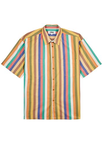Mitchum Striped Cotton Shirt - - L - YMC - Modalova