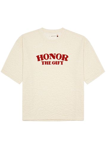 Logo-embroidered Knitted T-shirt - Honor The Gift - Modalova