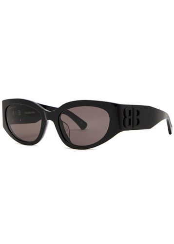Oval-frame Sunglasses - Balenciaga - Modalova