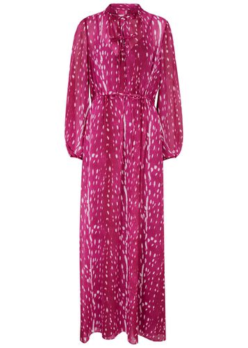 Fabien Printed Chiffon Maxi Dress - - M (UK12 / M) - Diane von Furstenberg - Modalova