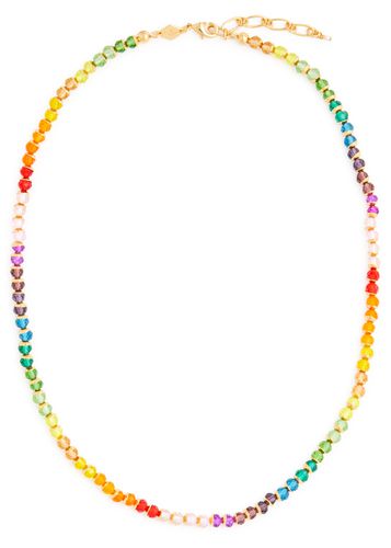 Tennis Kinda 18kt Gold-plated Beaded Necklace - ANNI LU - Modalova
