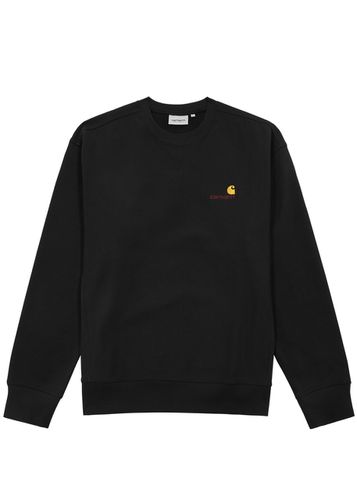 American Script Logo-embroidered Jersey Sweatshirt - - XL - Carhartt Wip - Modalova