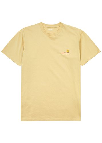 American Script Logo-embroidered Cotton T-shirt - Carhartt Wip - Modalova