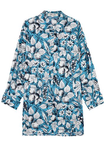 Caleb Floral-print Stretch-cotton Shirt - - XL (UK16 / XL) - Diane von Furstenberg - Modalova